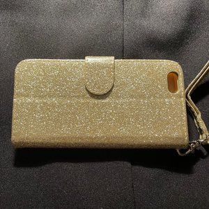 Gold "IPhone" Case/Wristlet